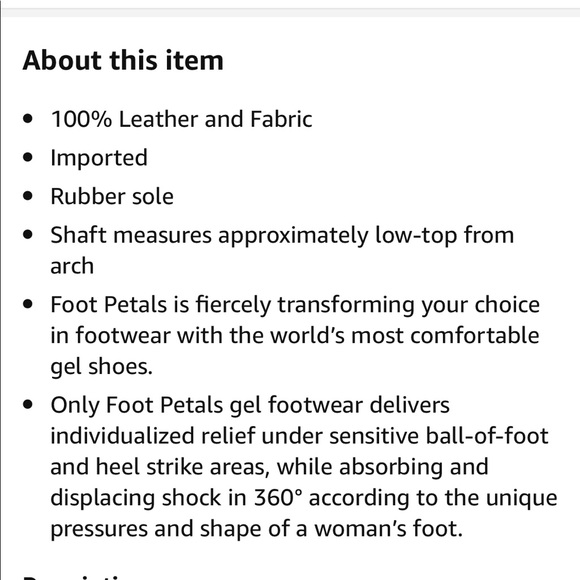 NWOB Foot Petals Brooke slip on shoe - Picture 7 of 7